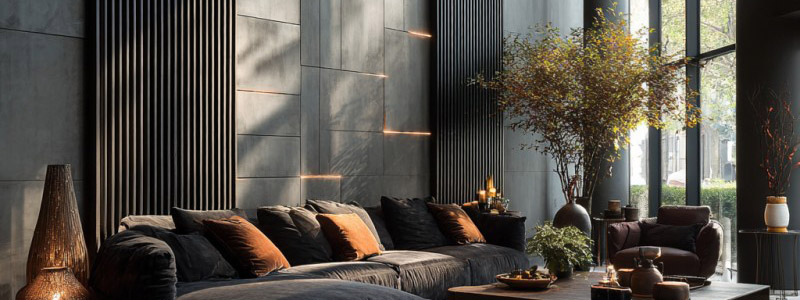 Modern Artistic Fluted Background Wall Panels