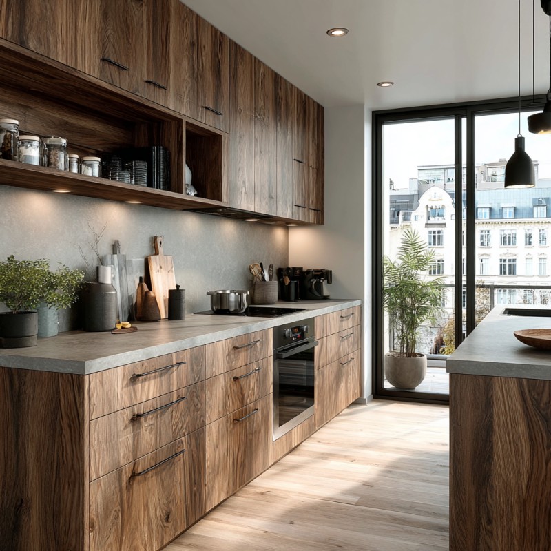 Tủ Bếp Laminate